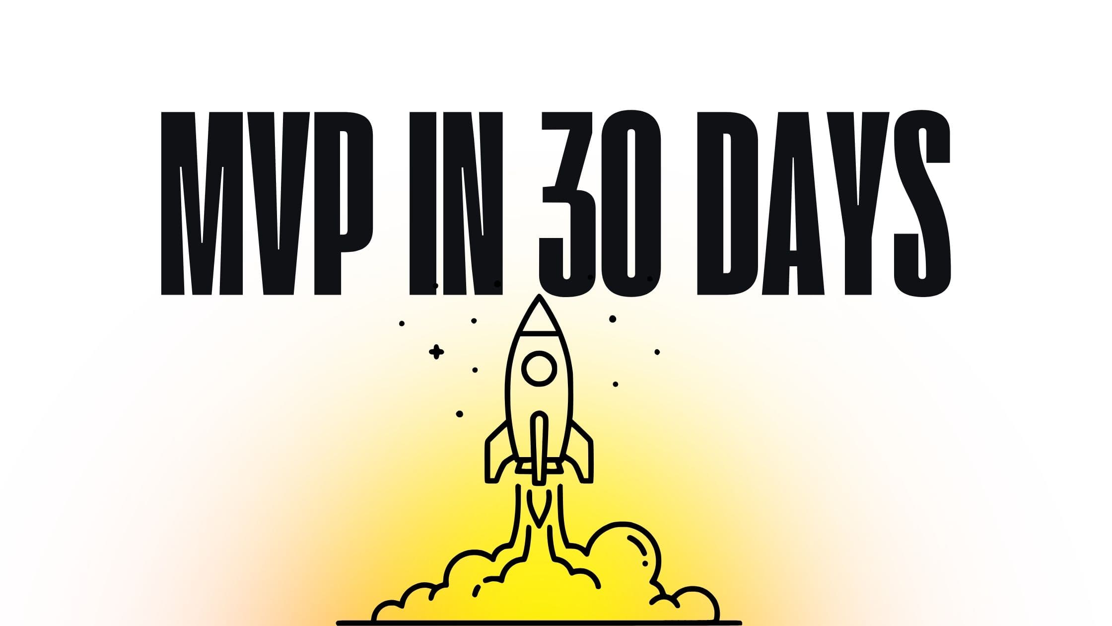 How to build a web app MVP in 30 days: A Founder-ready sprint plan